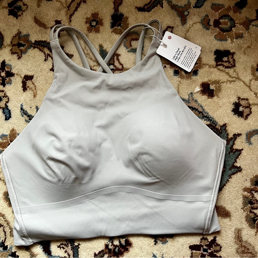NWT - 
Like a Cloud High-Neck Longline Bra *Light Support, B/C Cup